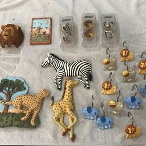Child’s room and bathroom accessories